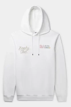 Heren BALR. Hoodies*Olaf Straight Tc 2013 Hoodie Bright White