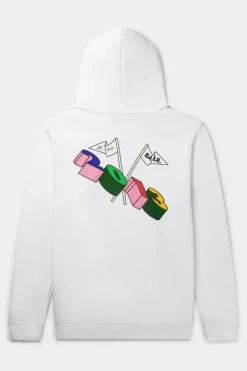 Heren BALR. Hoodies*Olaf Straight Tc 2013 Hoodie Bright White