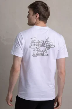 Heren BALR. T-Shirts*Olaf Straight Tc T-Shirt Bright White
