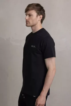 Heren BALR. T-Shirts*Olaf Straight Tc T-Shirt Jet Black
