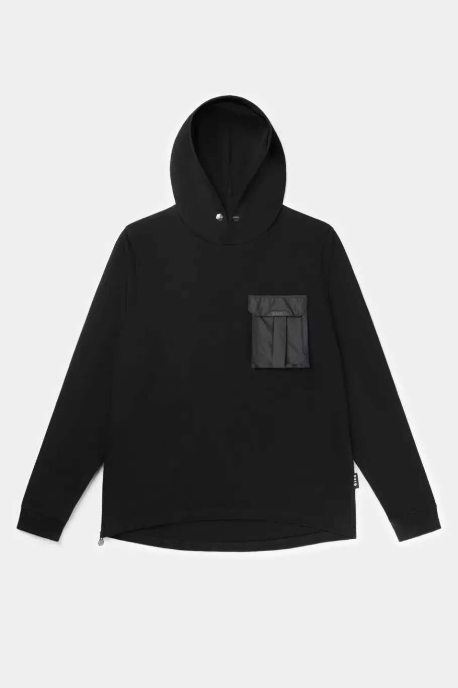 Heren BALR. Hoodies*Q-Cargo Series Straight Classic Hoodie Jet Black
