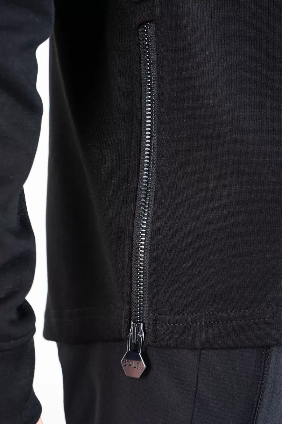 Heren BALR. Hoodies*Q-Cargo Series Straight Classic Hoodie Jet Black