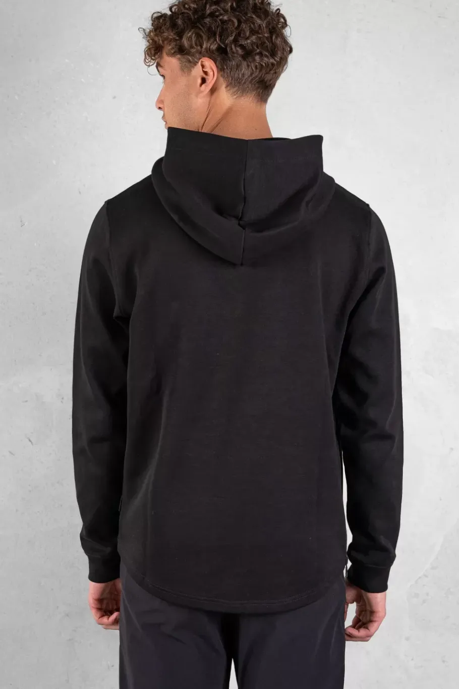 Heren BALR. Hoodies*Q-Cargo Series Straight Classic Hoodie Jet Black