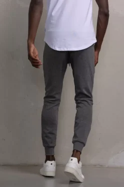 Heren BALR. Broek*Q-Series Classic Sweatpants Men Dk Grey Heather