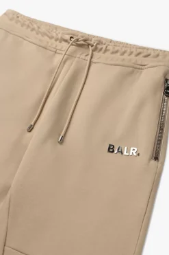 Heren BALR. Broek*Q-Series Slim Classic Sweatpants Irish Cream