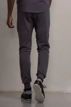 Heren BALR. Broek*Q-Series Slim Classic Sweatpants Asphalt