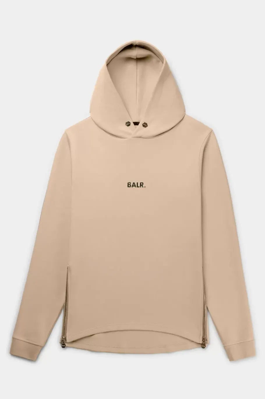 Heren BALR. Hoodies*Q-Series Straight Classic Hoodie Irish Cream