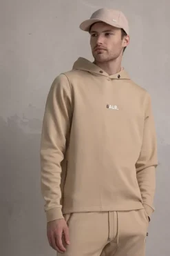 Heren BALR. Hoodies*Q-Series Straight Classic Hoodie Irish Cream
