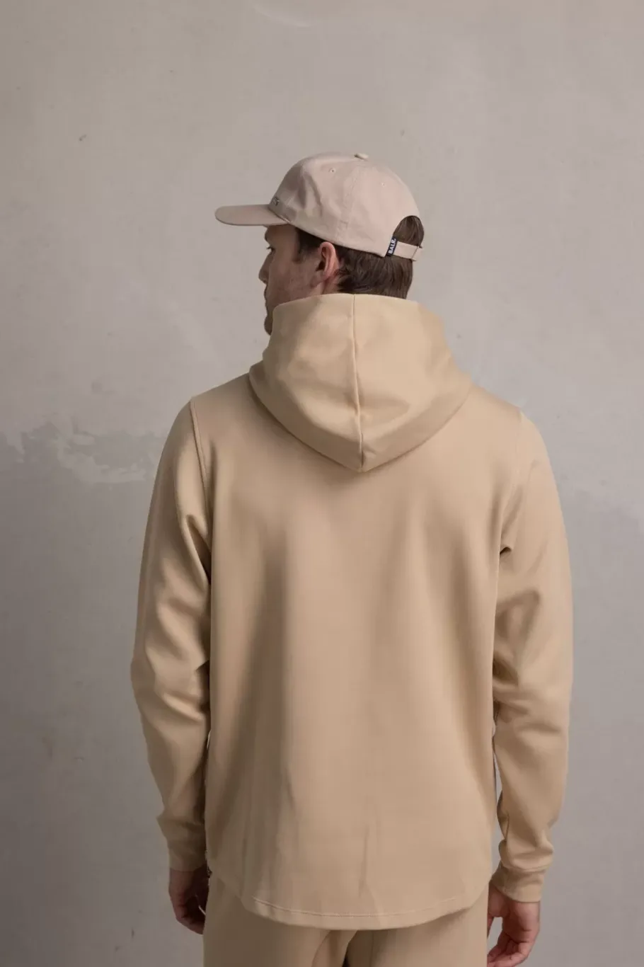Heren BALR. Hoodies*Q-Series Straight Classic Hoodie Irish Cream
