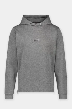 Heren BALR. Hoodies*Q-Series Straight Classic Hoodie Dk Grey Heather