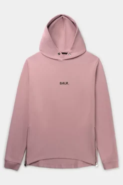 Heren BALR. Hoodies*Q-Series Straight Classic Hoodie Foxglove