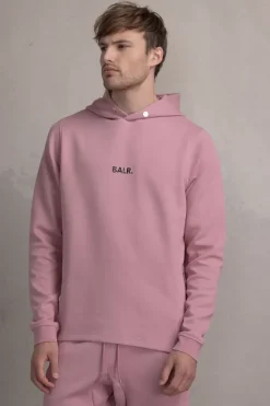 Heren BALR. Hoodies*Q-Series Straight Classic Hoodie Foxglove