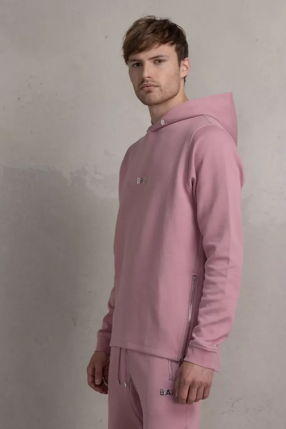 Heren BALR. Hoodies*Q-Series Straight Classic Hoodie Foxglove