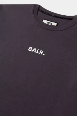 Heren BALR. T-Shirts*Q-Series Straight T-Shirt Asphalt
