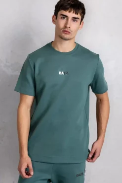 Heren BALR. T-Shirts*Q-Series Straight T-Shirt Dark Forest