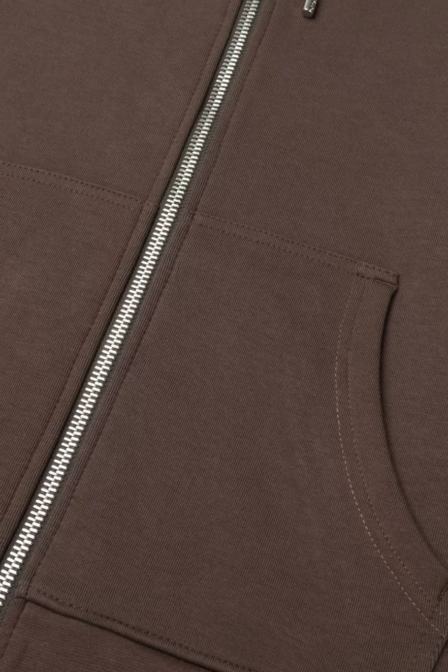 Heren BALR. Sweatshirts*Q-Series Straight Zip Thru Hoodie Renewed Java