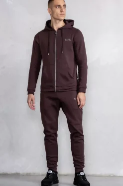 Heren BALR. Sweatshirts*Q-Series Straight Zip Thru Hoodie Renewed Java
