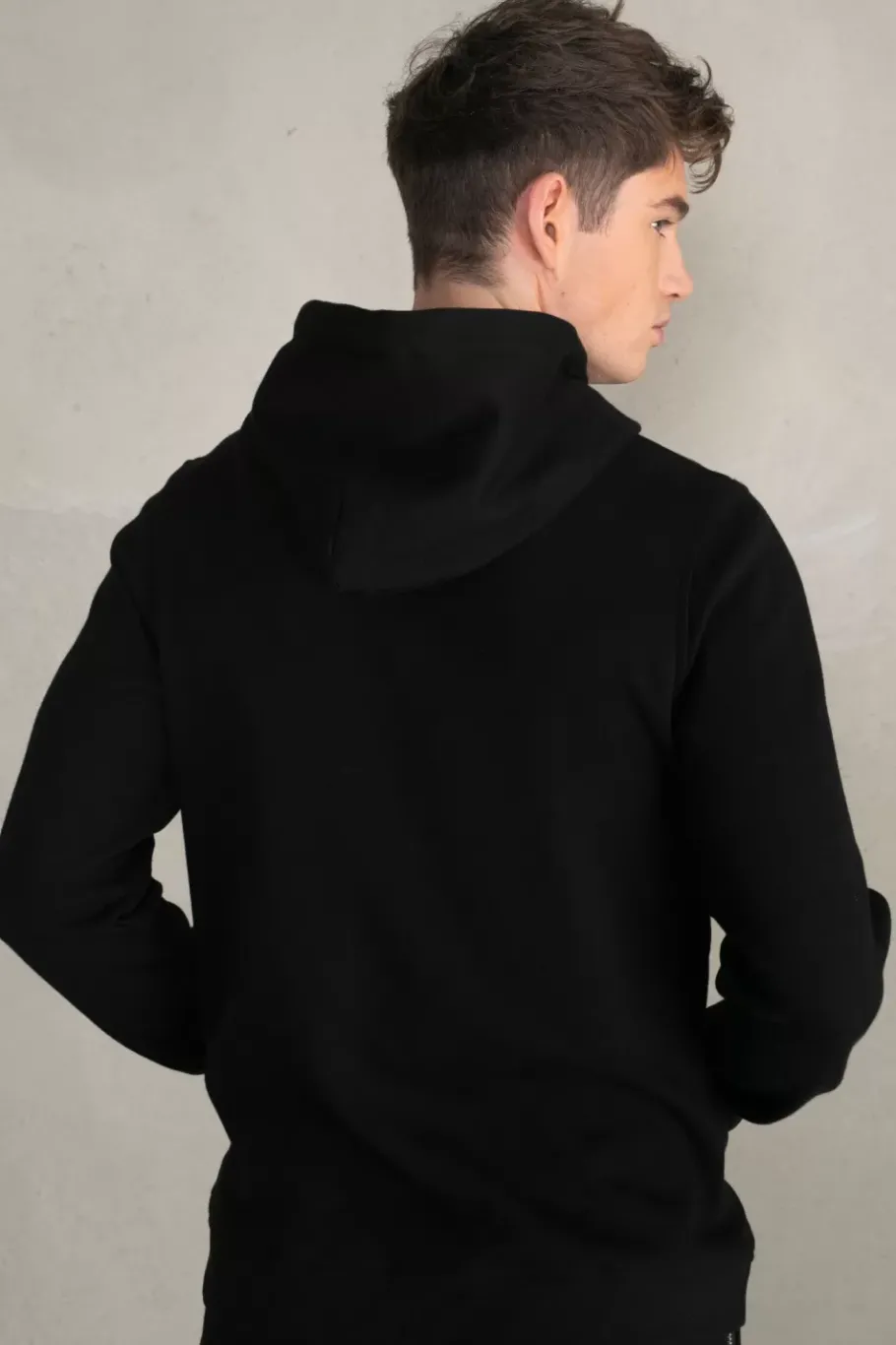 Heren BALR. Sweatshirts*Q-Series Straight Zipped Hoodie Men Black
