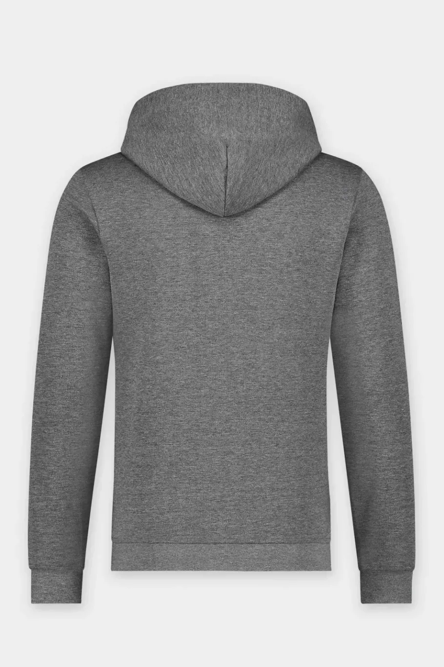 Heren BALR. Sweatshirts*Q-Series Straight Zipped Hoodie Men Dk Grey Heather