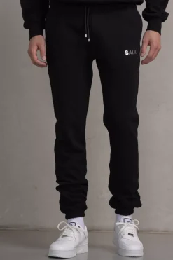 Heren BALR. Broek*Regular Metal Brand Jogger Jet Black
