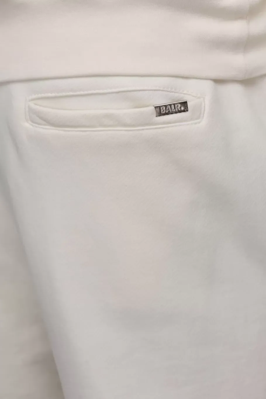Heren BALR. Broek*Regular Metal Brand Jogger Egret