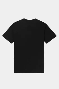 Heren BALR. T-Shirts*Sebastian Slim Gold Emblem T-Shirt Jet Black
