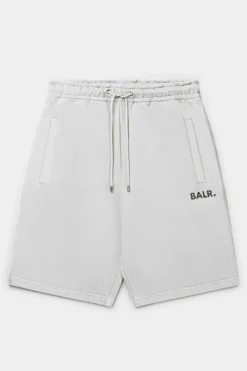 Heren BALR. Shorts*Tony Regular Blanks Sweat Shorts Egret