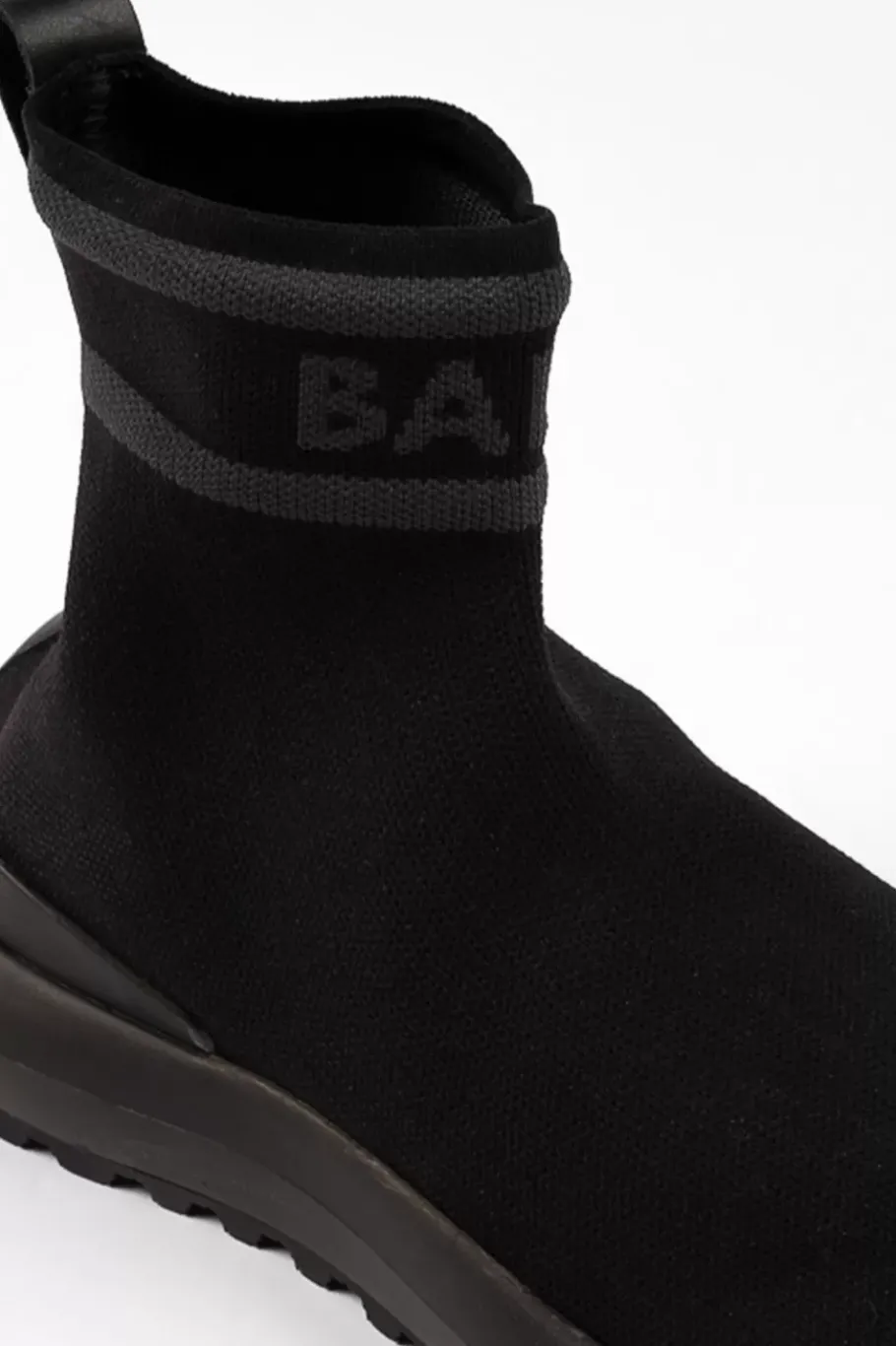 Heren BALR. Sneakers*X6 Logo Sock Sneaker Jet Black