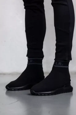 Heren BALR. Sneakers*X6 Logo Sock Sneaker Jet Black