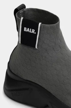 Heren BALR. Sneakers*X2 Sock Sneaker Jet Black